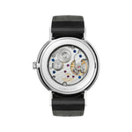 Carregue a imagem no visualizador da Galeria, Relógio NOMOS Glashütte Ludwig 38mm White Silver-Plated on Leather Strap 234