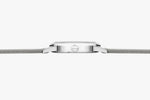 Carregue a imagem no visualizador da Galeria, Relógio Feminino NOMOS Glashütte Club Campus 36mm White Silver-Plated on Leather Strap 708