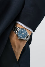 Carregue a imagem no visualizador da Galeria, Relógio NOMOS Glashütte Club Sport Neomatik 37mm Polar Blue on Bracelet 750