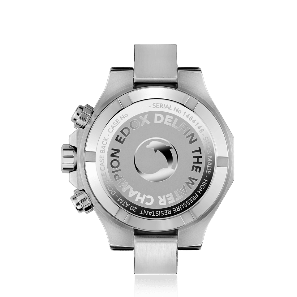 Relógio Edox Delfin The Original Chronograph Ø 43 mm | Quartzo