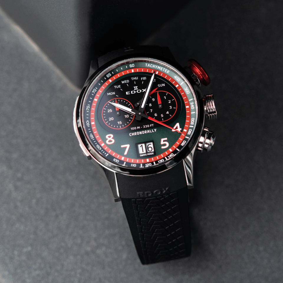 Relógio Edox CHRONORALLY 38001-TINNR-VR – Pendulum Relojoaria
