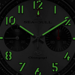 Carregue a imagem no visualizador da Galeria, Relógio Seagull 1963 White Panda Sport Edition 816.13.6156