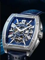 Carregue a imagem no visualizador da Galeria, Relógio Seagull Watch Street Fighter Barrel Skeleton Watch 42*40mm 849.37.6138K