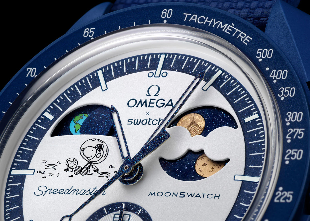 時計 OMEGA Swatch Mission to the Moonphase Omega x Swatch - MISSION TO EARTHPHASE - MOONSHINE GOLD