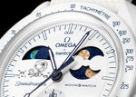 Carregue a imagem no visualizador da Galeria, Omega x Swatch - MISSION TO EARTHPHASE - MOONSHINE GOLD: SO33W701L Cold Moon