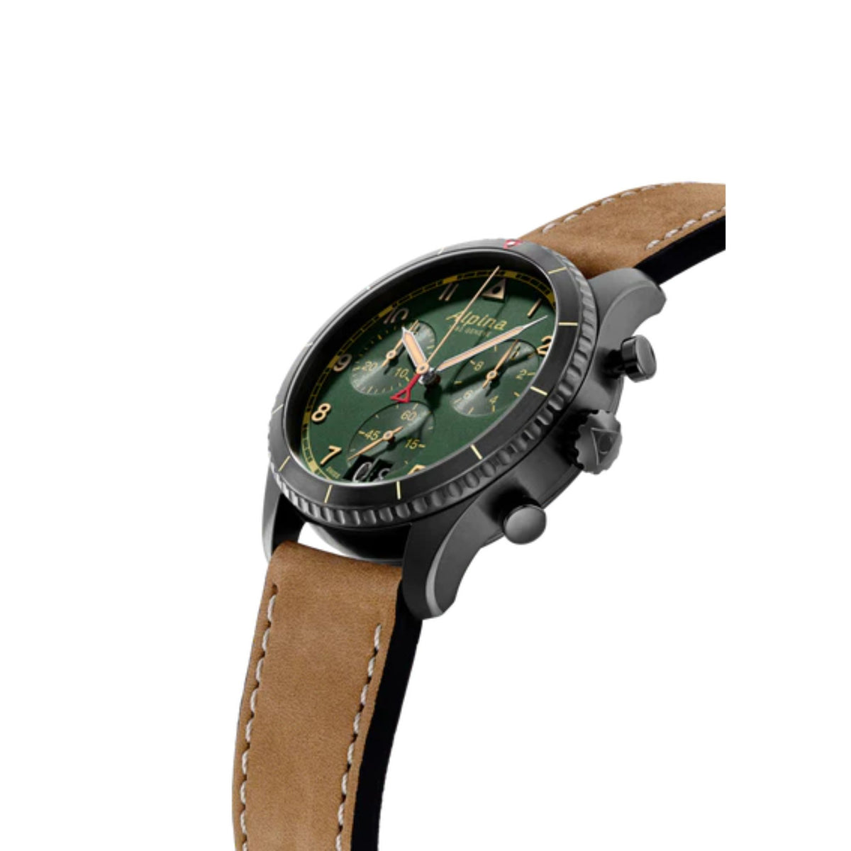 Relógio Alpina Startimer Pilot AL-372GR4FBS26 - Quartzo - 41mm