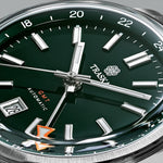 Carregue a imagem no visualizador da Galeria, Relógio TRASKA Venturer GMT Bottle Green