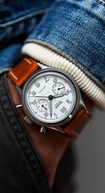 Carregue a imagem no visualizador da Galeria, Relógio Hanhart 417 ES Moby Dick, 42 mm H721.202-