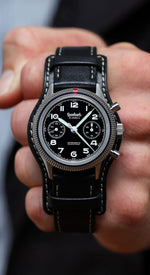 Carregue a imagem no visualizador da Galeria, Relógio Hanhart 417 ES 1954, 39 mm H701.210-6428