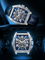 Carregue a imagem no visualizador da Galeria, Relógio Seagull Watch Street Fighter Barrel Skeleton Watch 42*40mm 849.37.6138K