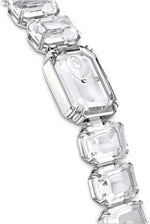 Carregue a imagem no visualizador da Galeria, Relógio Feminino Swarovski Watch Octagon Cut Bracelet White 5729182