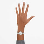 Carregue a imagem no visualizador da Galeria, Relógio Feminino Swarovski Matrix Bangle Watch 5677487