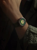 Carregue a imagem no visualizador da Galeria, Relógio Furlan Marri Disco Volante Disco Verde