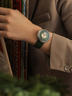 Carregue a imagem no visualizador da Galeria, Relógio Furlan Marri Disco Volante Disco Verde