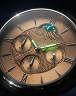 Carregue a imagem no visualizador da Galeria, Relógio Swan & Edgar Complication Salmon