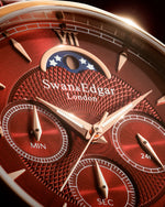Carregue a imagem no visualizador da Galeria, Relógio Swan & Edgar Complication Red