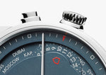 Carregue a imagem no visualizador da Galeria, Relógio NOMOS Glashütte Zürich World Time 40mm Midnight Blue on Strap 807