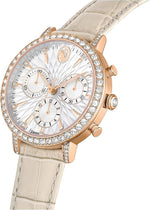 Carregue a imagem no visualizador da Galeria, Relógio Feminino Swarovski Matrix Chrono Watch Leather Strap 5702849