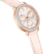 Carregue a imagem no visualizador da Galeria, Relógio Feminino Swarovski Matrix Chrono Watch Leather Strap 5698300
