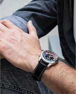 Carregue a imagem no visualizador da Galeria, Relógio Alpina Startimer Swiss GMT Worldtimer Quartz AL-255BRB4S26