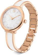 Carregue a imagem no visualizador da Galeria, Relógio Feminino Swarovski Crystalline Lustre Leather Strap Band 5689324