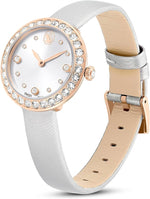 Carregue a imagem no visualizador da Galeria, Relógio Feminino Swarovski Matrix Tennis Leather Strap Watch 5710105