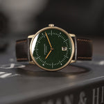 Carregue a imagem no visualizador da Galeria, Relógio STERNGLAS Naos Edition Aventurine 38 mm S01-NAN41-BR01 Quartzo