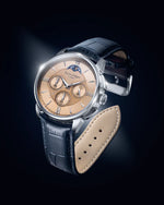 Carregue a imagem no visualizador da Galeria, Relógio Swan & Edgar Complication Salmon