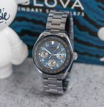 Carregue a imagem no visualizador da Galeria, Relógio Bulova 98A329 Lunar Pilot Timascus x Thiago Rosinhole Limited Edition Quartzo