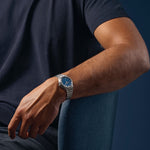 Carregue a imagem no visualizador da Galeria, Relógio Christopher Ward The Twelve Azul Escuro - Automático - 36mm C12-36A3H1-S00B0-B0