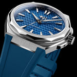 Carregue a imagem no visualizador da Galeria, Relógio Christopher Ward The Twelve Azul Escuro Borracha - Automático - 36mm C12-36A3H1-S00B0-RB