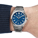 Carregue a imagem no visualizador da Galeria, Relógio Christopher Ward The Twelve Nordic Blue - Automático 40mm C12-40ADA1-S00B0-B0