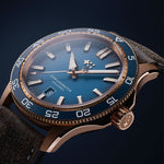 Carregue a imagem no visualizador da Galeria, Relógio Christopher Ward C60-42ADC31B0BB0-VT C60 Pro 300 Bronze 42mm