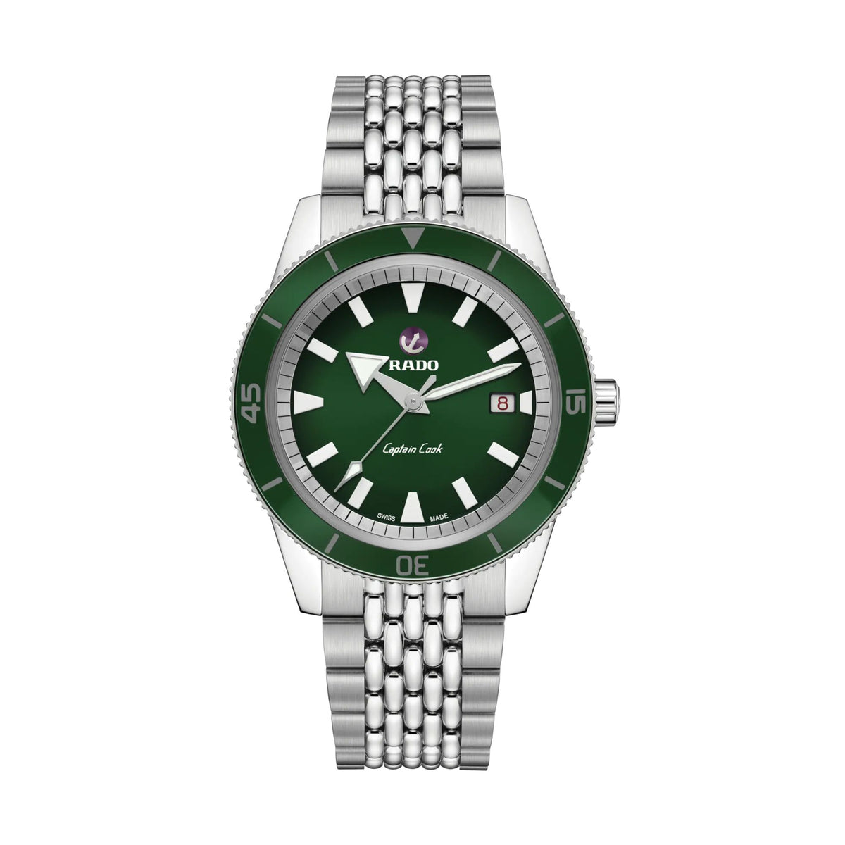 【rakutao】 Relógio Rado Captain Cook R32505313- Automático - 42mm – Pendulum