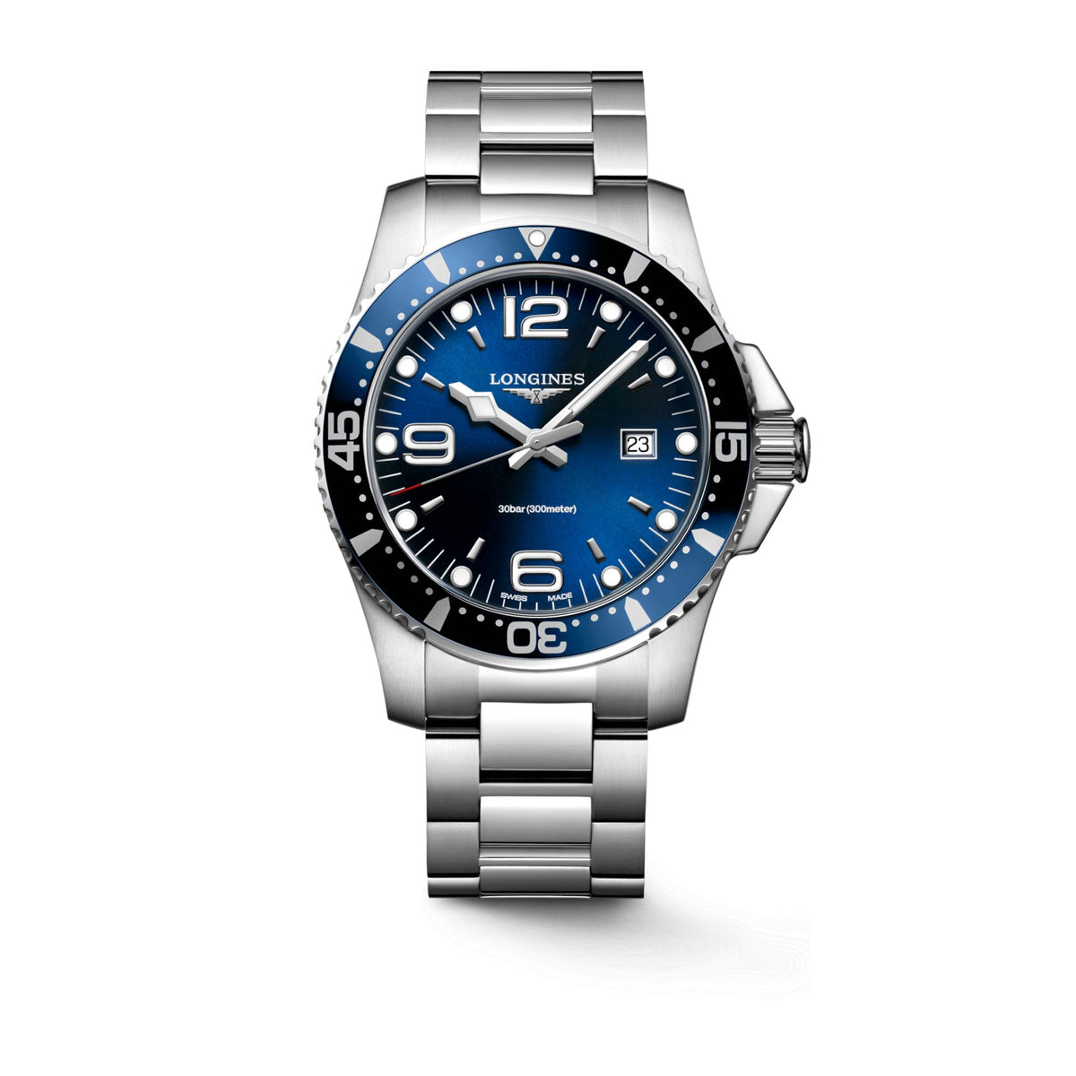 Roジャンク品LONGINES ConquestV.H.P. Quartz Relógio Longines Hydroconquest L38404966 - Quartzo - 44mm