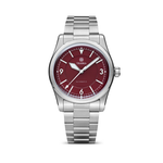 Carregue a imagem no visualizador da Galeria, Relógio TRASKA Summiteer 36 Oxblood Red 6224