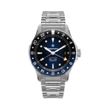 Carregue a imagem no visualizador da Galeria, Relógio Bremont Supermarine 300M GMT, 'Glacier' Blue