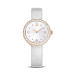 Carregue a imagem no visualizador da Galeria, Relógio Feminino Swarovski Matrix Tennis Leather Strap Watch 5710105
