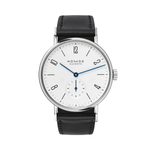 Carregue a imagem no visualizador da Galeria, Relógio NOMOS Glashütte Tangente 35mm White on Leather Strap 139