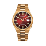 Carregue a imagem no visualizador da Galeria, Relógio Citizen Tsuyosa NJ0153-82X - Vermelho e Gold - Automático 40mm