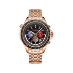 Carregue a imagem no visualizador da Galeria, Relógio Swan & Edgar World Timer Mechanical Quartz Rose