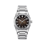 Carregue a imagem no visualizador da Galeria, Relógio Circula Steel sports watch Facet Brown - Steel Strap with Extension Folding Clasp FS-SV-UU-SF-AE