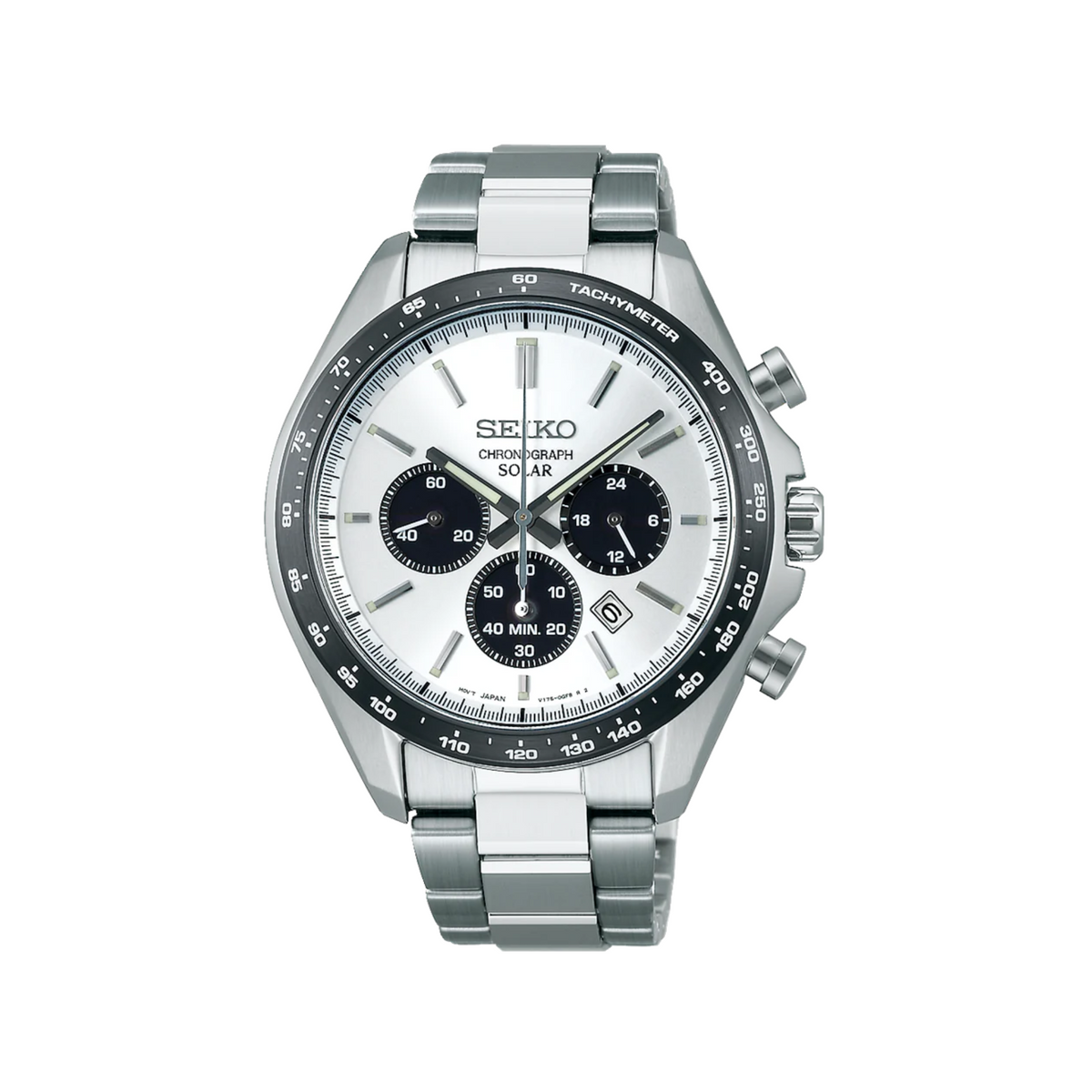SEIKO Solar Chronograph 時計 Relógio Seiko Solar Chronograph Panda SBPY165 – Pendulum