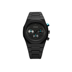 Carregue a imagem no visualizador da Galeria, Relógio D1 Milano Charcoal Black Polychrono 40.5mm D1-PHBJ07