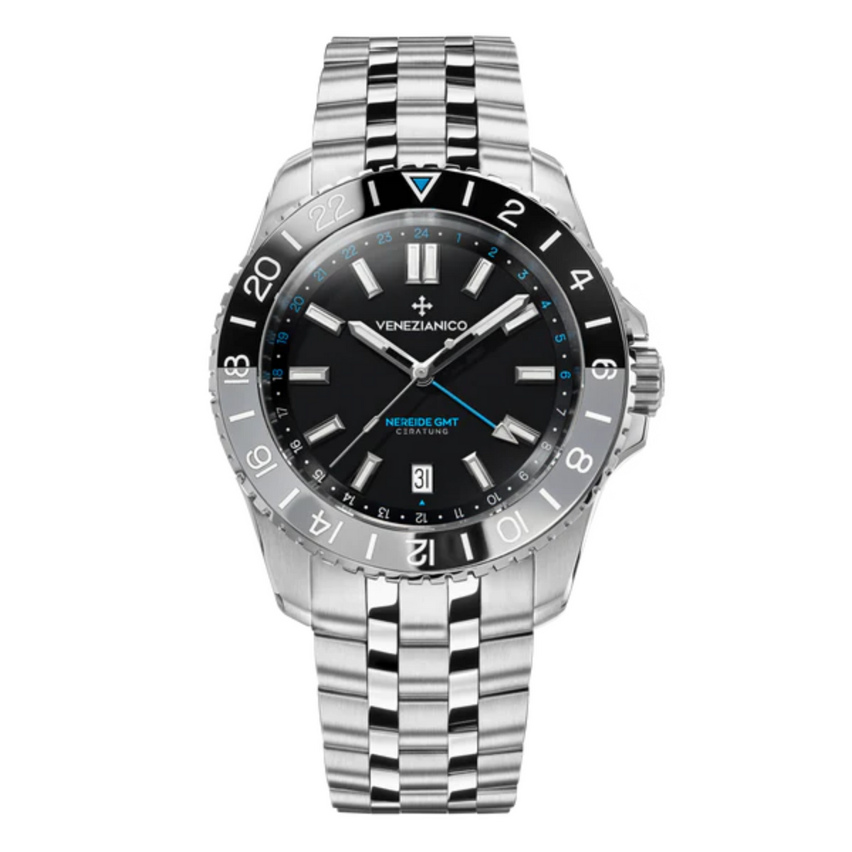 Relógio Venezianico Nereide GMT Ceratung™ - 4521500S – Pendulum