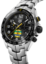Carregue a imagem no visualizador da Galeria, Relógio TAG Heuer SPECIAL EDITION | NEW Formula 1 Chronograph x Senna Quartzo 43mm CAZ101AX.BA0637