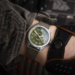 Carregue a imagem no visualizador da Galeria, Relógio Circula Pilot watch ProFlight Green PF-SS-PU