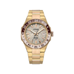 Carregue a imagem no visualizador da Galeria, Relógio Citizen Series8 GMT - Gold - Automático NB6032-53P