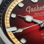 Carregue a imagem no visualizador da Galeria, Relógio Geckota Pioneer Special Edition Oxblood Red