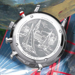 Carregue a imagem no visualizador da Galeria, Relógio STERNGLAS Hamburg Chrono 42 mm S01-HC10-VI11 Quartz